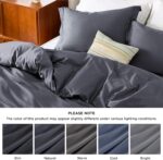 Bedsure Cooling Duvet Cover King Size - Moisture Wicking and Silky Eucalyptus Ly... - Image 5