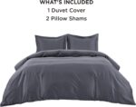 Bedsure Cooling Duvet Cover King Size - Moisture Wicking and Silky Eucalyptus Ly... - Image 9
