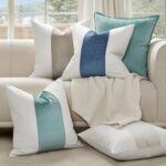 EVERGRACE x Kinsey Walsh Signature Velvet Panel Cotton Pillow Covers Set of 2, D... - Image 6