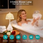 Touch Table lamp, LED Bedside lamp with Three-Color Adjustment, Battery-Powered ... - Image 5