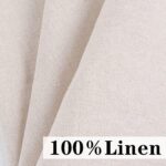 Round Placemats 14 Inch Set of 4 Vintage Roses Premium Linen Non Slip & Heat Res... - Image 5
