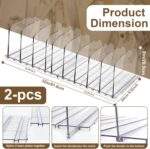 2-Pack Purse Organizer: Adjustable Closet Organizer and Storage, 10-Layer Acryli... - Image 3