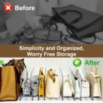 2-Pack Purse Organizer: Adjustable Closet Organizer and Storage, 10-Layer Acryli... - Image 5
