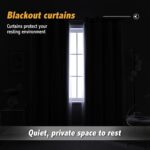 Anytime Home Curtains Blackout and Sheer Layered Solid Window Curtain Panel Pair... - Image 4