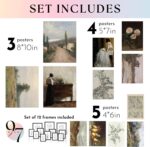 97 Decor Vintage FRAMED Wall Art - Framed Vintage Wall Art Prints, Vintage Poste... - Image 3