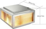 304 Brushed Stainless Steel Pillar Light, UL Listed Light Sensor, Large Post Lig... - Image 7
