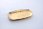 Pampa Bay Golden Millennium 14 x 9-inch Serving Platter, Gold - Image 3