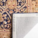 SAFAVIEH Persian Legend Collection Area Rug - 8'3" x 11', Blue & Gold, Handmade ... - Image 4