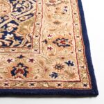 SAFAVIEH Persian Legend Collection Area Rug - 8'3" x 11', Blue & Gold, Handmade ... - Image 5