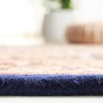SAFAVIEH Persian Legend Collection Area Rug - 8'3" x 11', Blue & Gold, Handmade ... - Image 6