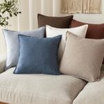 Foindtower Pack of 2, Decorative Linen Soild Throw Pillow Covers Soft Accent Eur... - Image 6