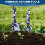 WORKPRO Aluminum Garden Tool Set, 4PCS Heavy Duty Hand Garden Tools with Box Inc... - Image 5