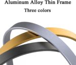 Full Length Mirror, Oval Wall Mounted Mirror, 48"x16" Door Mirrors Full Length w... - Image 6