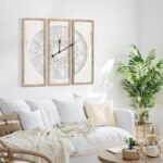 RiteSune Unique 30" Wall Clock for Living Room Decor, Oversized Farmhouse Wall C... - Image 6