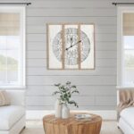 RiteSune Unique 30" Wall Clock for Living Room Decor, Oversized Farmhouse Wall C... - Image 7