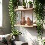 Blulu 2 Pcs Bird Figurines Home Decor Resin Bird Statue Vintage Farmhouse Decora... - Image 5