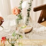 Glass Bud Vase Set of 32PCS Wedding Centerpieces for Tables,Mini Clear Bud Vases... - Image 5
