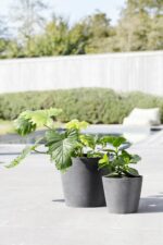 Ecopots Amsterdam Durable Modern Round Indoor/Outdoor Recycled-Based Composite F... - Image 4