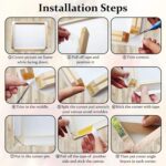 DIY Solid Wood Canvas Frame Kit with Stretch Bar - Customized Wooden Art Frames ... - Image 5