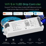 BTF-LIGHTING 5in1 WB5 2.4GHz Tuya WiFi PWM LED Controller Compatible with Alexa/... - Image 4