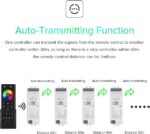 BTF-LIGHTING 5in1 WB5 2.4GHz Tuya WiFi PWM LED Controller Compatible with Alexa/... - Image 6