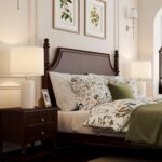 21" Modern Ceramic Table Lamp Set of 2 for Bedroom, Touch Control White Desk Lam... - Image 9