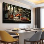 hyidecorart Wall Art For Kitchen Wall Decor For Living Room Wine Glass Wall Dini... - Image 3