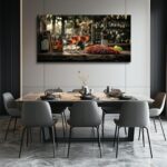 hyidecorart Wall Art For Kitchen Wall Decor For Living Room Wine Glass Wall Dini... - Image 5