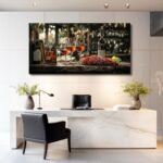 hyidecorart Wall Art For Kitchen Wall Decor For Living Room Wine Glass Wall Dini... - Image 6