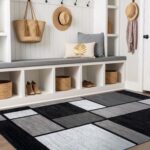 Rugshop Contemporary Modern Boxes Design Area Rug for Home Office,Living Room,Be... - Image 10