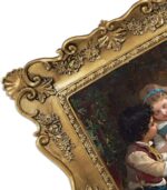 SIMON'S SHOP Vintage Picture Frames 4x6 for Wall and Tabletop, Gold 4x6 Picture ... - Image 3