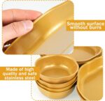 9 Cluster Charcuterie Bowls Gold Decorative Round Serving Bowls Irregular Elegan... - Image 5