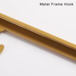AMAATE Gold Metal Wall Art, 4 Pieces Minimalist Woman Face Line Art Sculpture, H... - Image 6