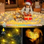 KNONEW 532FT Outdoor Christmas Fairy Lights Plug in,1600 LED String Lights Outdo... - Image 4