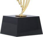 LIZEALUCKY Metal Abstract Decorative Sculpture Modern Luxury Abstract Art Home D... - Image 9