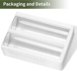 Fixwal Set of 2 Clear Tall Glass Cylinder Vases for Centerpieces, 12 x 4 Inch Ta... - Image 4