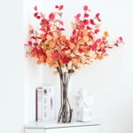 Fixwal Set of 2 Clear Tall Glass Cylinder Vases for Centerpieces, 12 x 4 Inch Ta... - Image 5