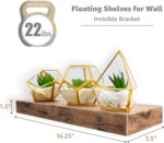 Sorbus Floating Shelves for Wall – 16 Inch Floating Shelf for Kitchen, Bedroom, ... - Image 4