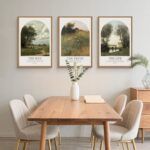FWIEXA Christian Bible Verse Canvas Wall Art Set 3, Easter Vintage Scripture Fra... - Image 4