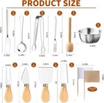 48 Pcs Charcuterie Boards Accessories Butter Spreader Knives Set Stainless Steel... - Image 5