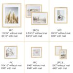 ArtbyHannah Gallery Wall Frame Set, 8 Pack Picture Frames Collage Wall Decor wit... - Image 6
