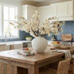 White Cherry Blossom Branches – 6 Pcs 33.5" Long Stem Artificial Flowers for Tal... - Image 3