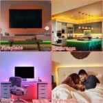 QZYL LED Lights for Bedroom, 25FT RGB LED Strip Lights with 44 Keys IR Remote, S... - Image 7