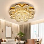 HAIXIANG Modern Chandelier Living Room Glam Chandeliers Ceiling Light Fixture Re... - Image 7