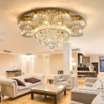 HAIXIANG Modern Chandelier Living Room Glam Chandeliers Ceiling Light Fixture Re... - Image 9