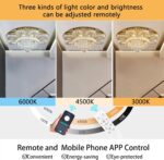 HAIXIANG Modern Chandelier Living Room Glam Chandeliers Ceiling Light Fixture Re... - Image 10