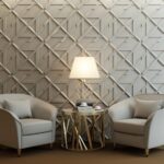 Art3d PVC 3D Wall Panel, Decorative Wall Tile in White 12-Pack 19.7"x19.7" - Image 3