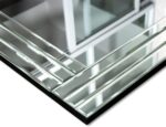 Decorative Wall Mirror 36"x24" Rectangle Silver Modern Mirror Frameless Vanity M... - Image 7