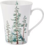 Mikasa Watercolor Forest Bone China Lightweight Chip Resistant 16 Piece Dinnerwa... - Image 6