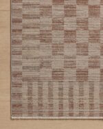 Loloi Amber Lewis Cali Collection CIL-06 Brick/Natural 6'-7" x 9'-2" Area Rug - Image 6